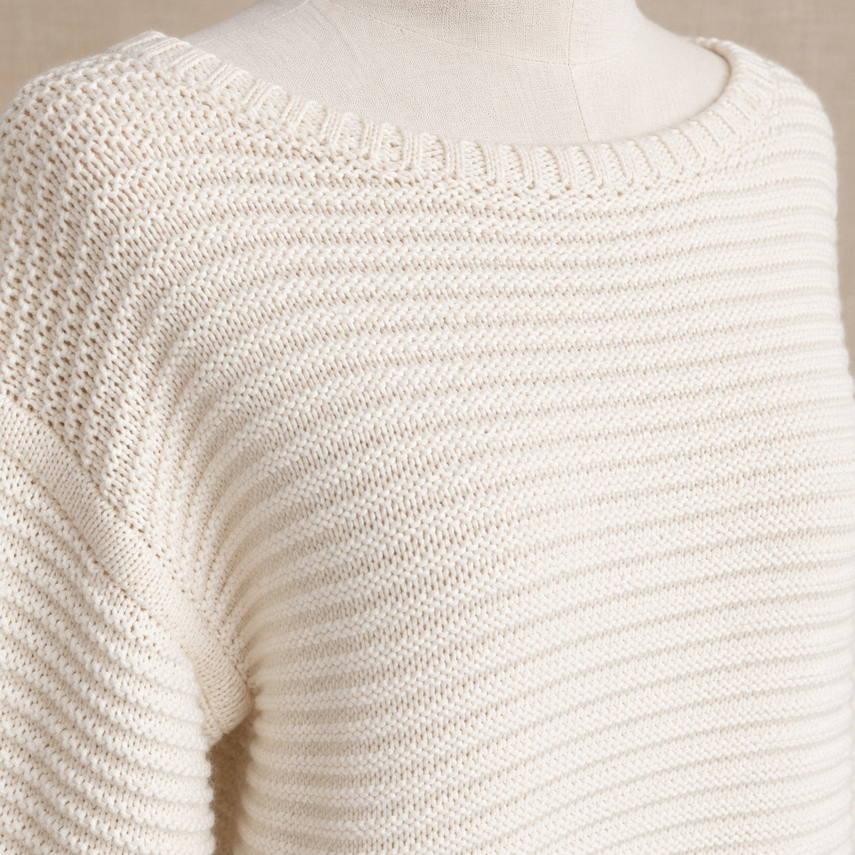 HIHO Tortola BVI Cream Alpaca Sweater | Women's M