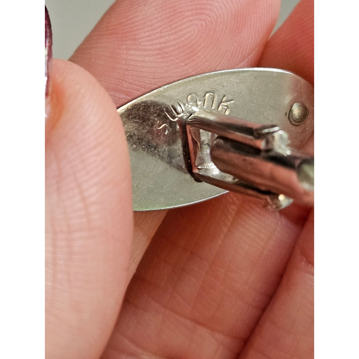 MCM Swank Fleur de Lis Cufflinks