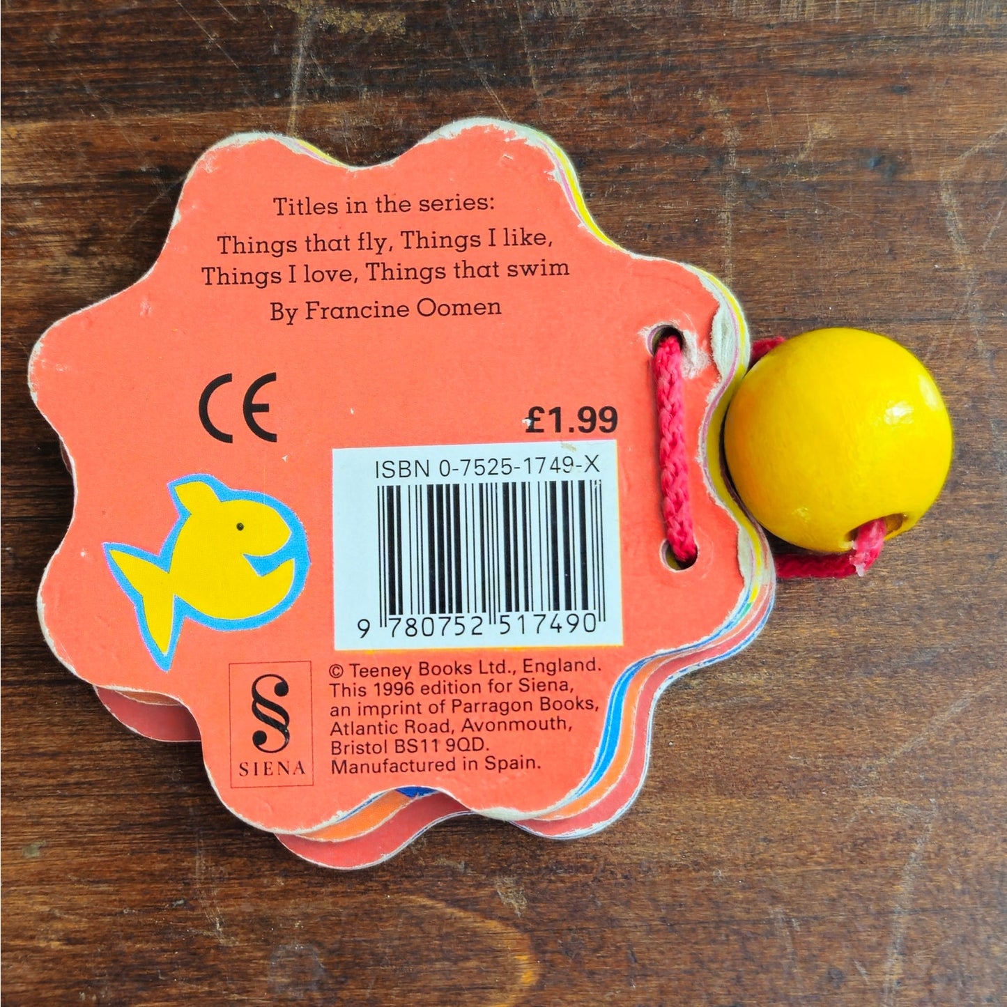 Vintage Madame Alexander “It’s Raining” Doll + UK “Things That Swim” Board Book