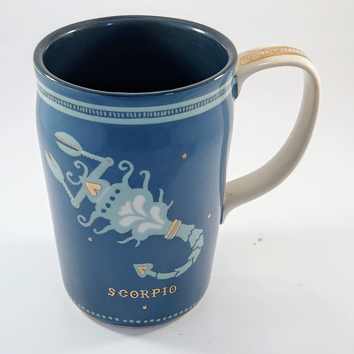 Anthropologie Danielle Kroll Scorpio Zodiac Mug | Celestial Astrology Coffee Cup