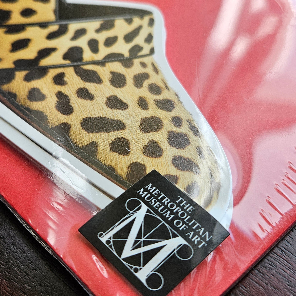 NWT Vintage Met Museum Herbert Levine 1968 Leopard Pump Card Set | 1990s Sealed