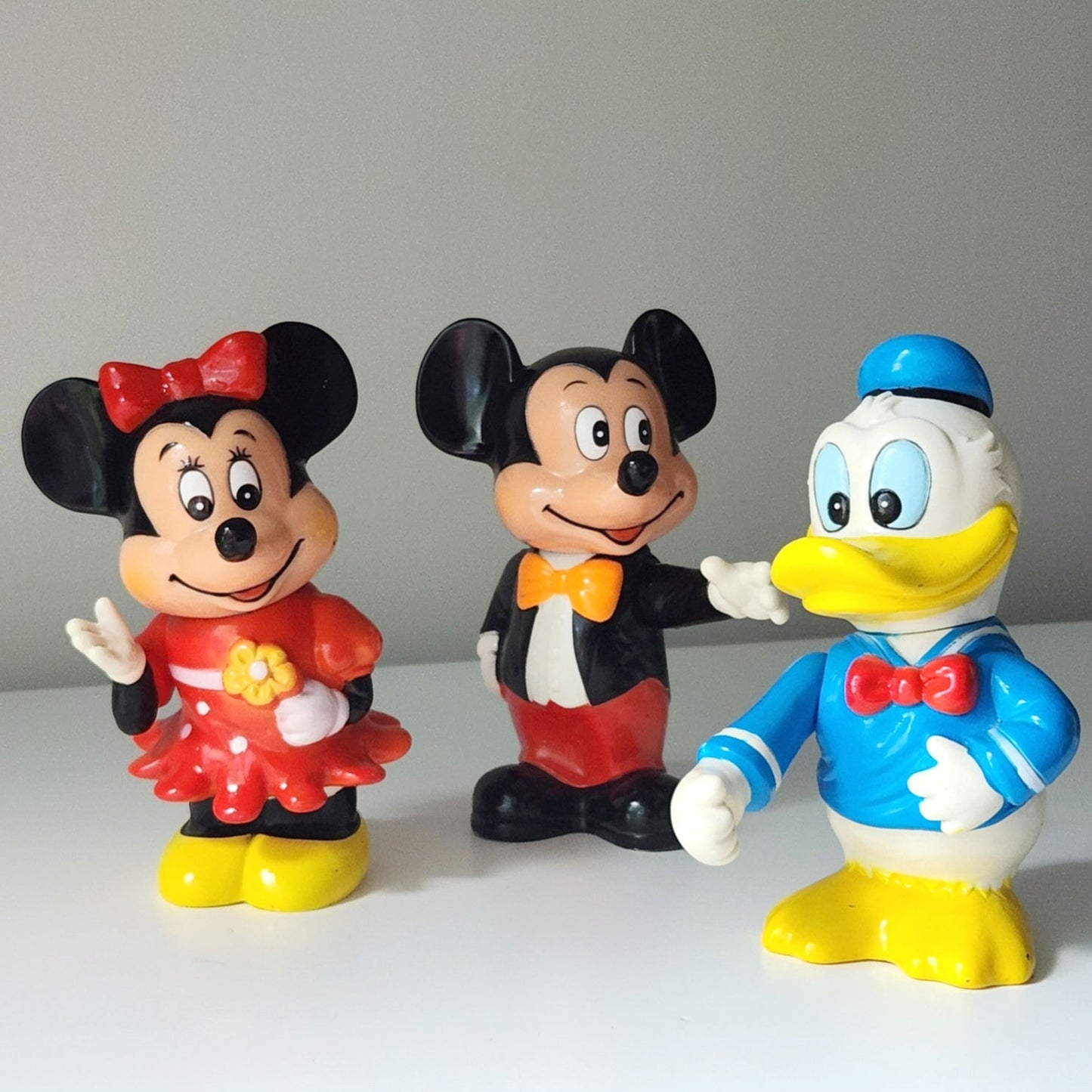 Vintage Disney Coin Bank Set | 1970s Minnie Mouse Mickey Mouse & Donald Duck