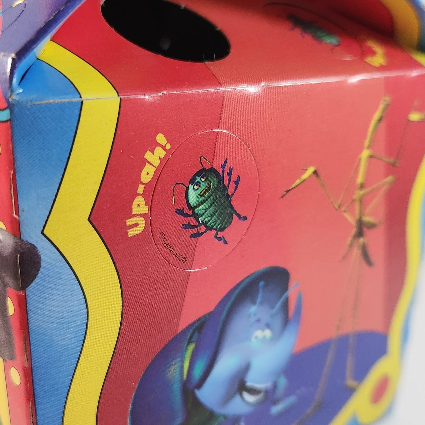 1998 McDonald’s Happy Meal Box – Disney Pixar A Bug’s Life Circus Theme