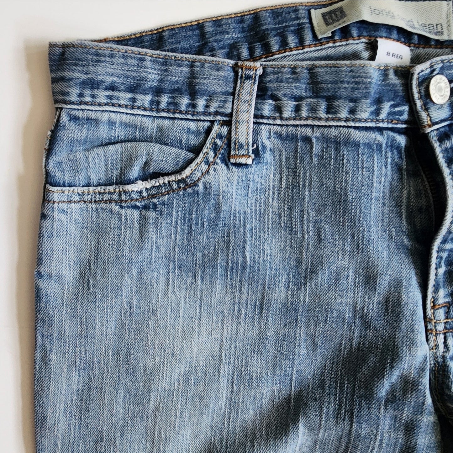 Y2K Low Rise Gap Long & Lean Jeans | Women's 8