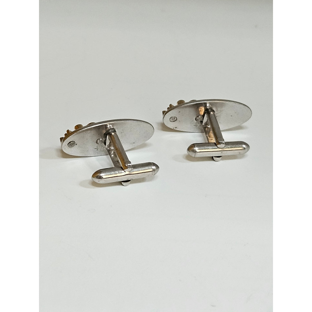 MCM Swank Fleur de Lis Cufflinks