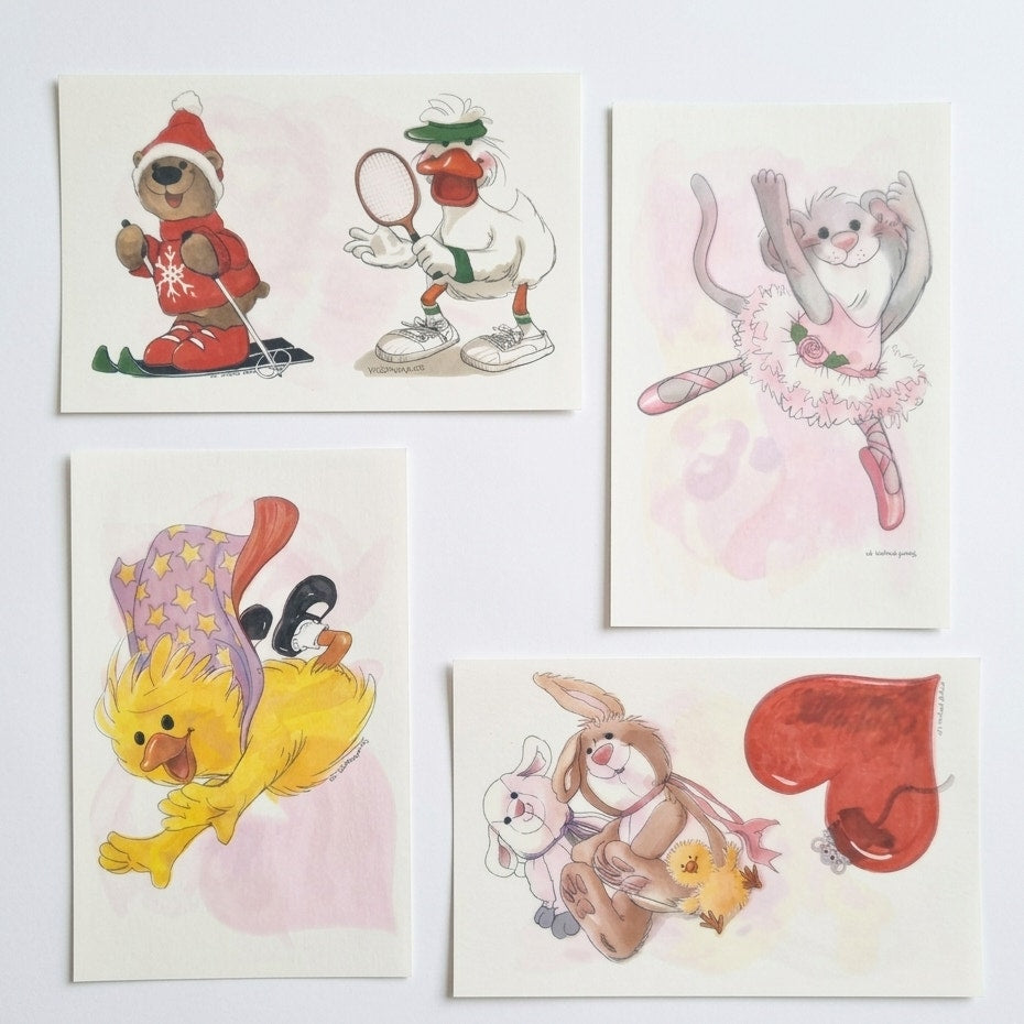 1980s Suzy’s Zoo Iron-On Transfers