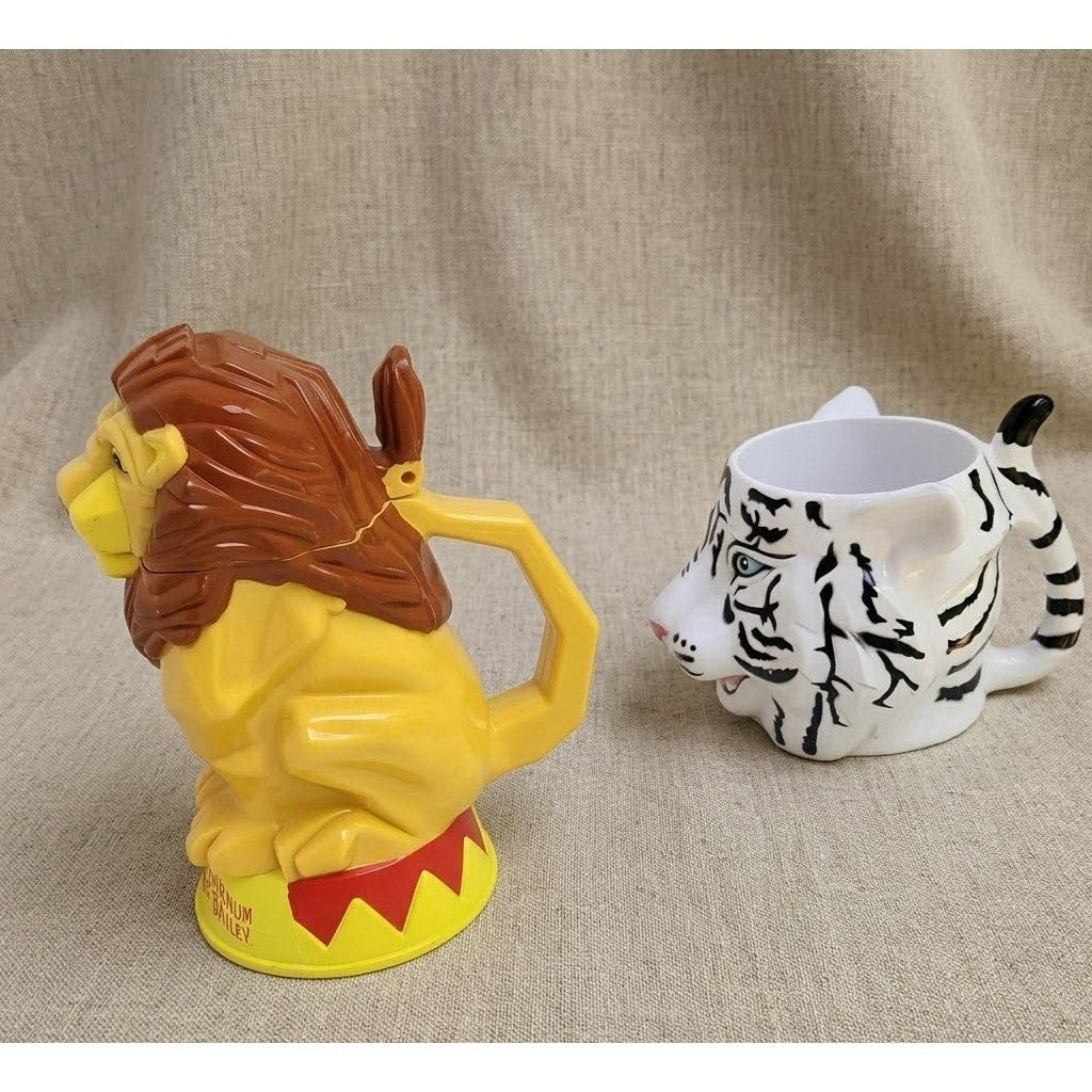 2002 Ringling Bros. Circus Animal Mugs