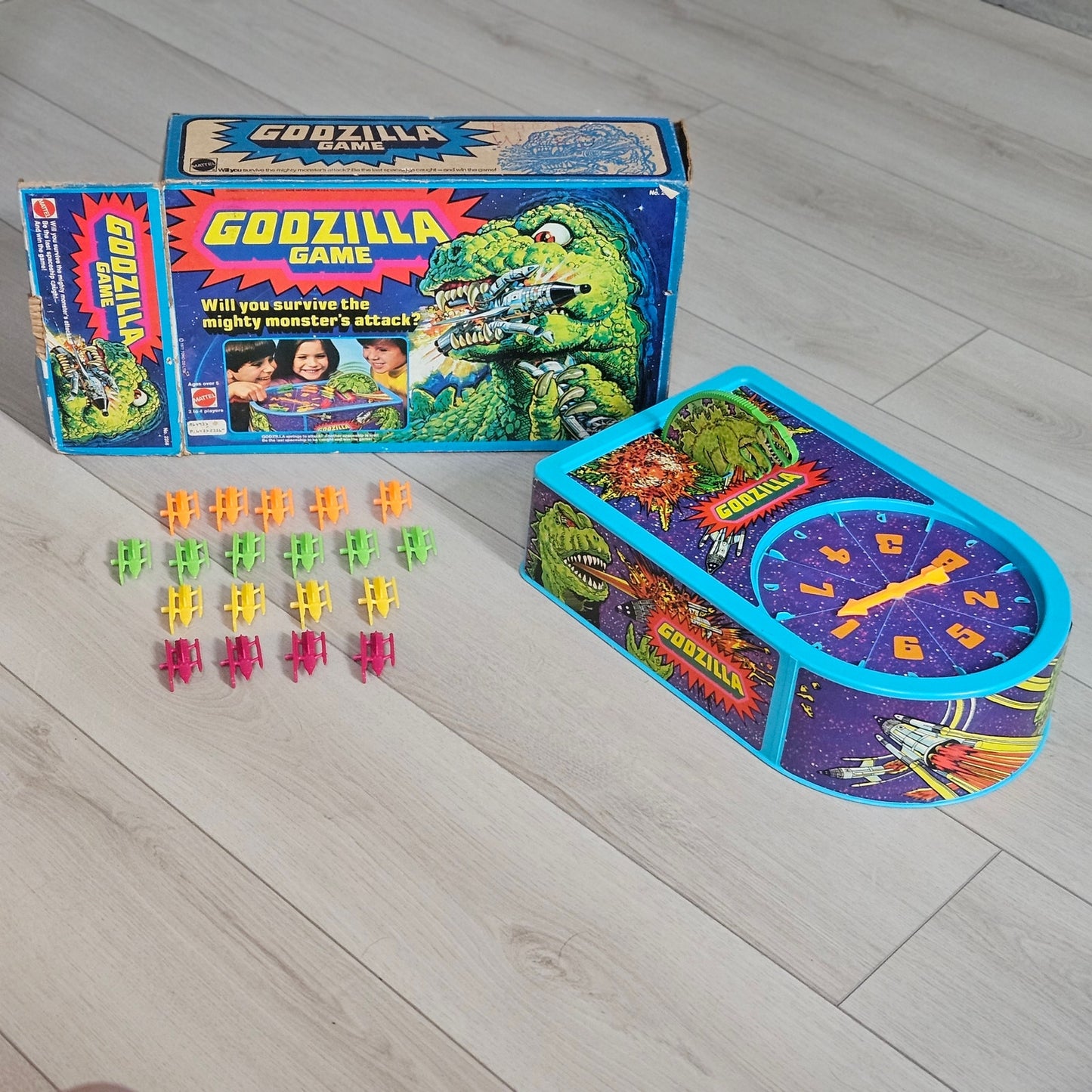 1978 Mattel Godzilla Game