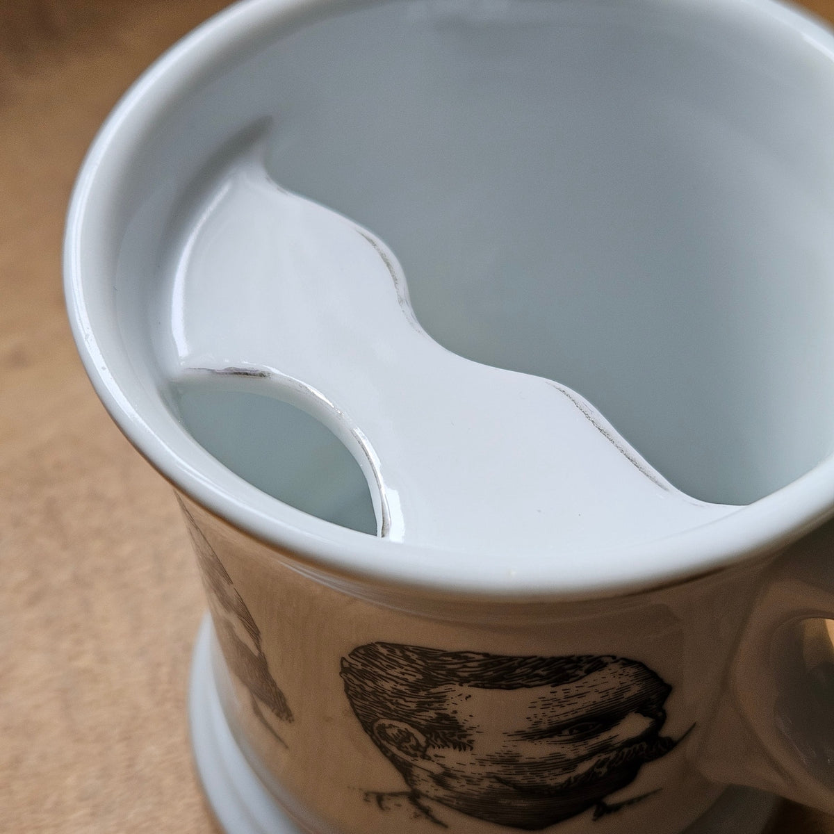 Mid-Century Viking Mustache Mug