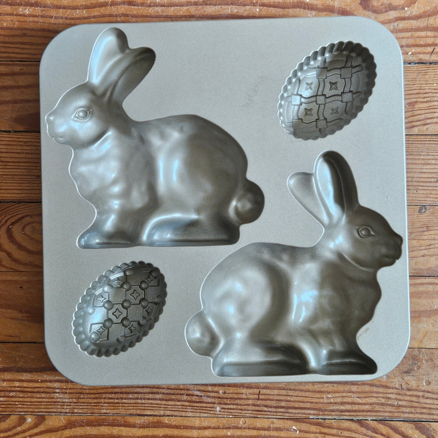 Nordic Ware Bunny Cake Pan — 9.5 Cup · Made in USA · Easter Baking · 4-Cavity