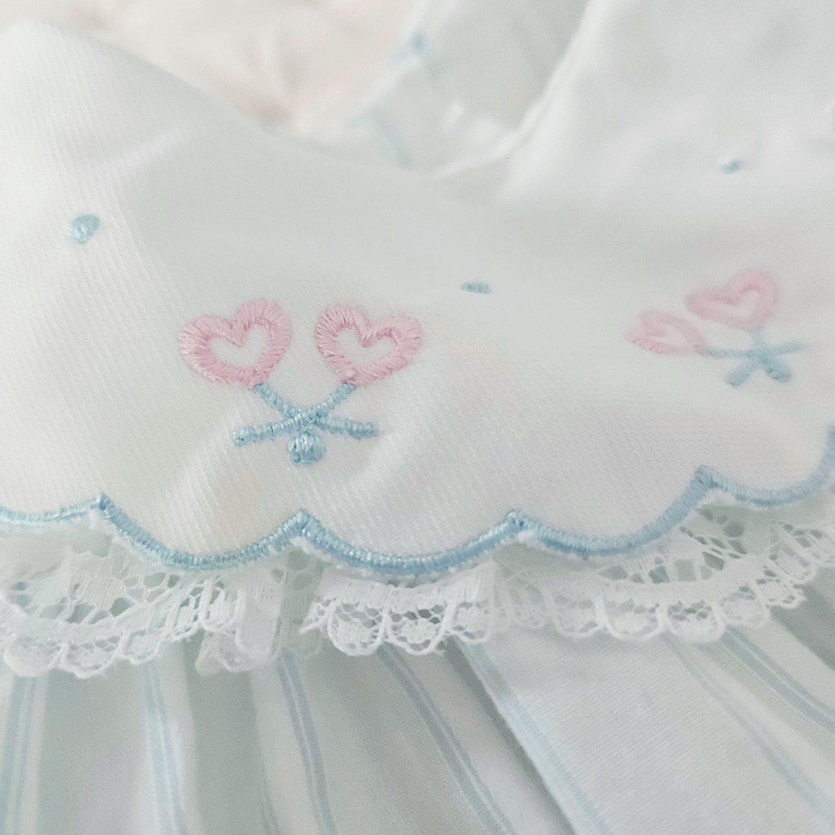 1980s Polly Flinders Baby Dress | 18M