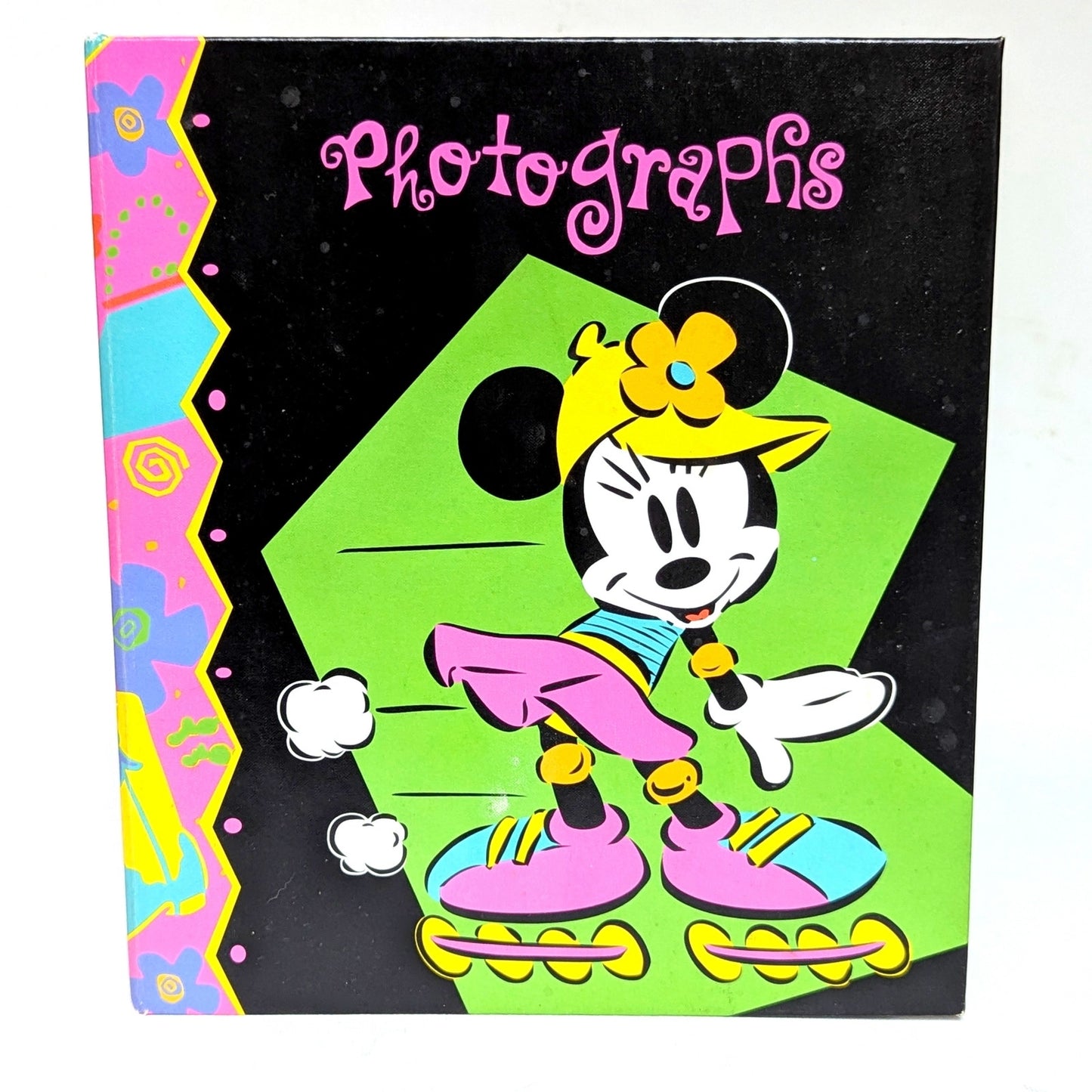 Vintage 1990s Minnie Mouse Roller Blading Photo Album by C.R. Gibson