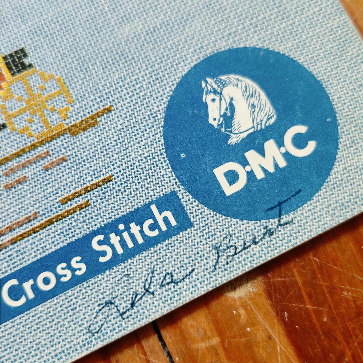 Vintage Scandinavian Cross Stitch Pattern Book | DMC Nordic Needlepoint