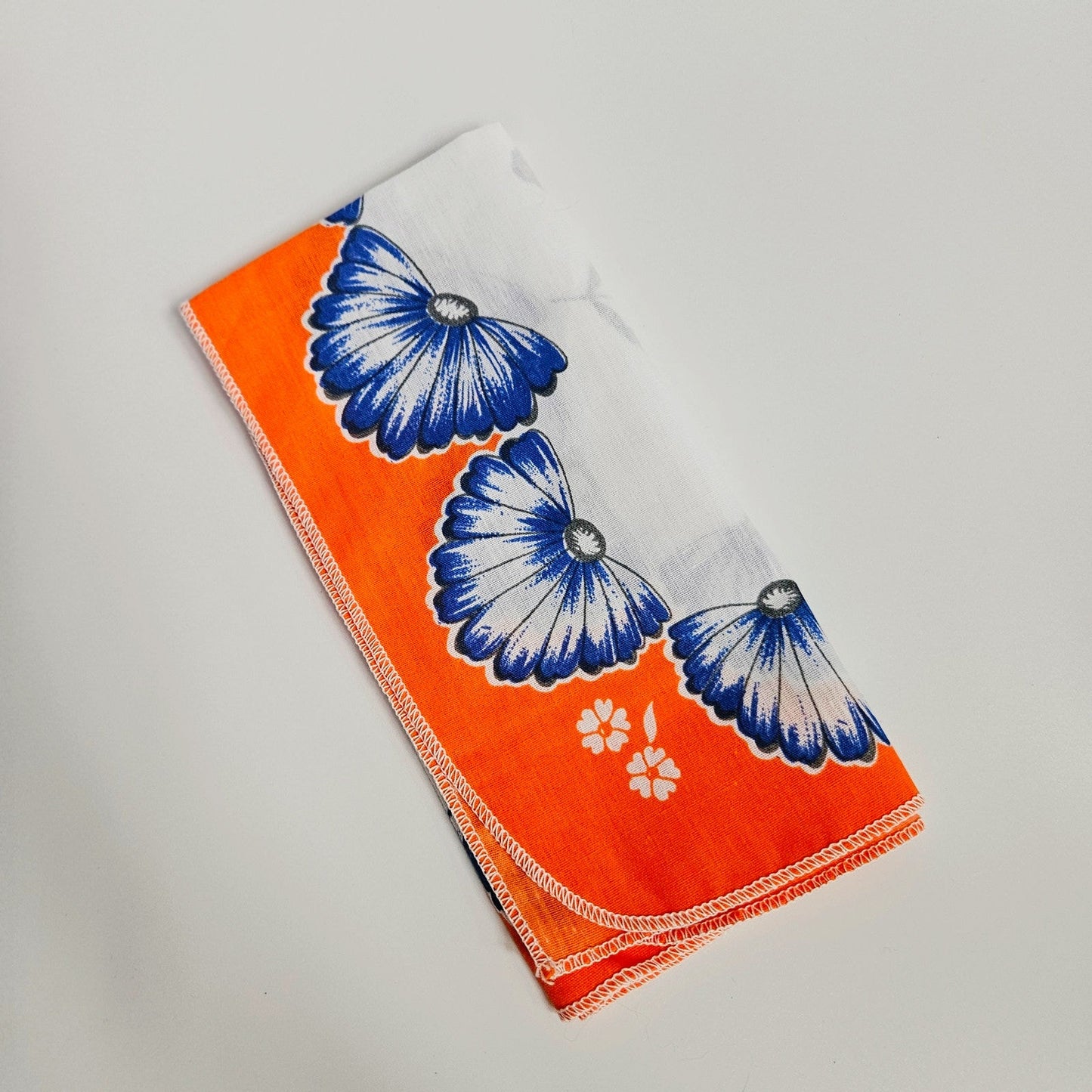 1960s Mod Floral Cloth Napkins