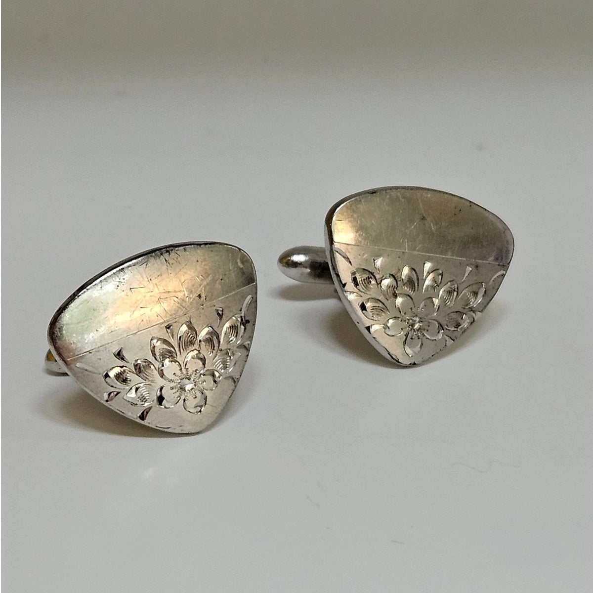 MCM La Mode Sterling Silver Cufflinks
