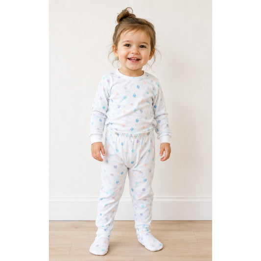 1980s Carter's Ice Cream Toddler Pajamas | Size 2T