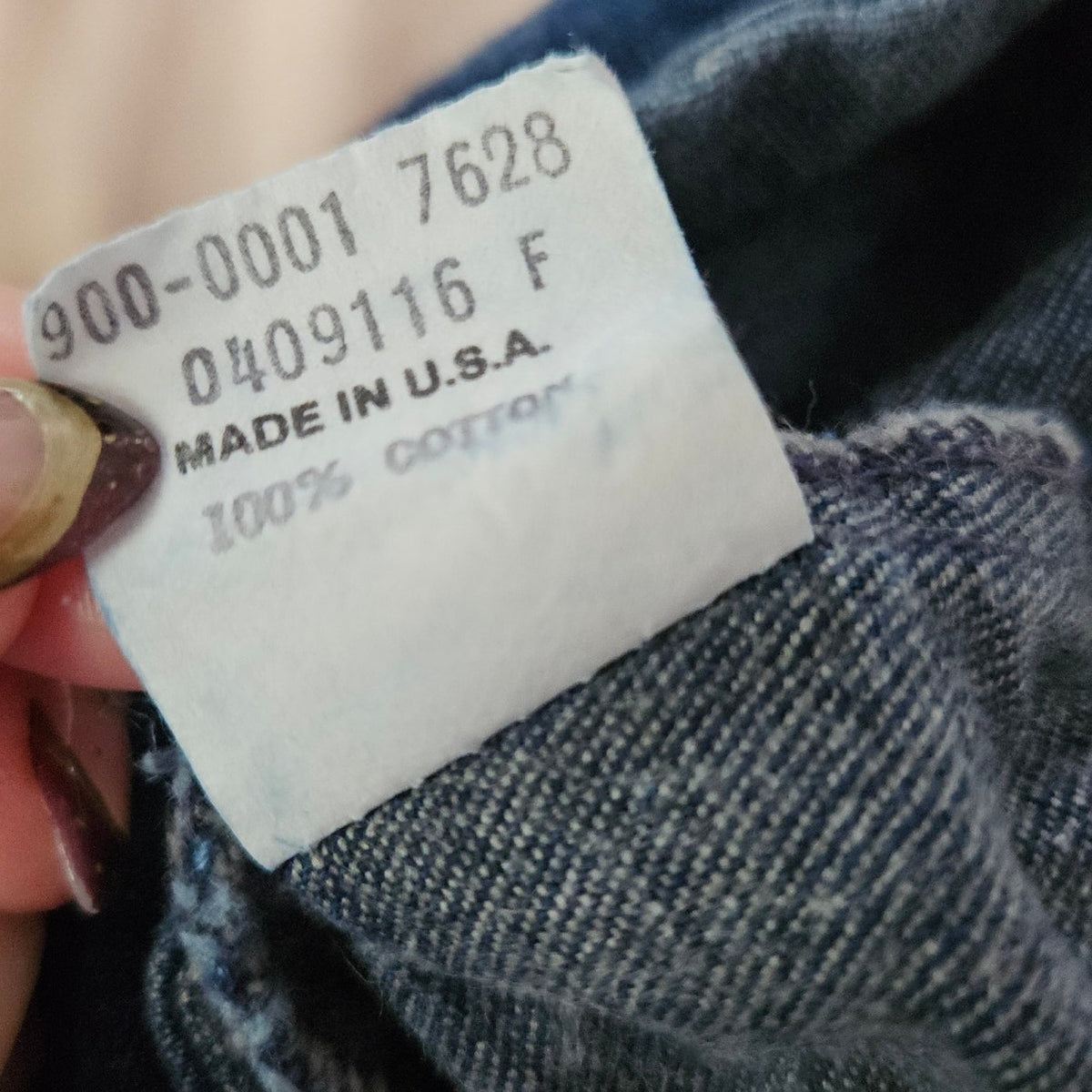 1980s OshKosh B'Gosh Denim Jumper | Girls 18M