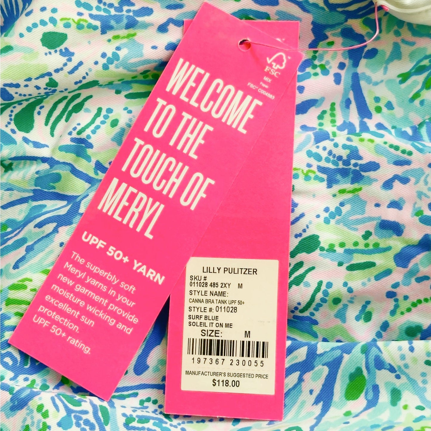 Lilly Pulitzer Canna Bra Tan | Women's M