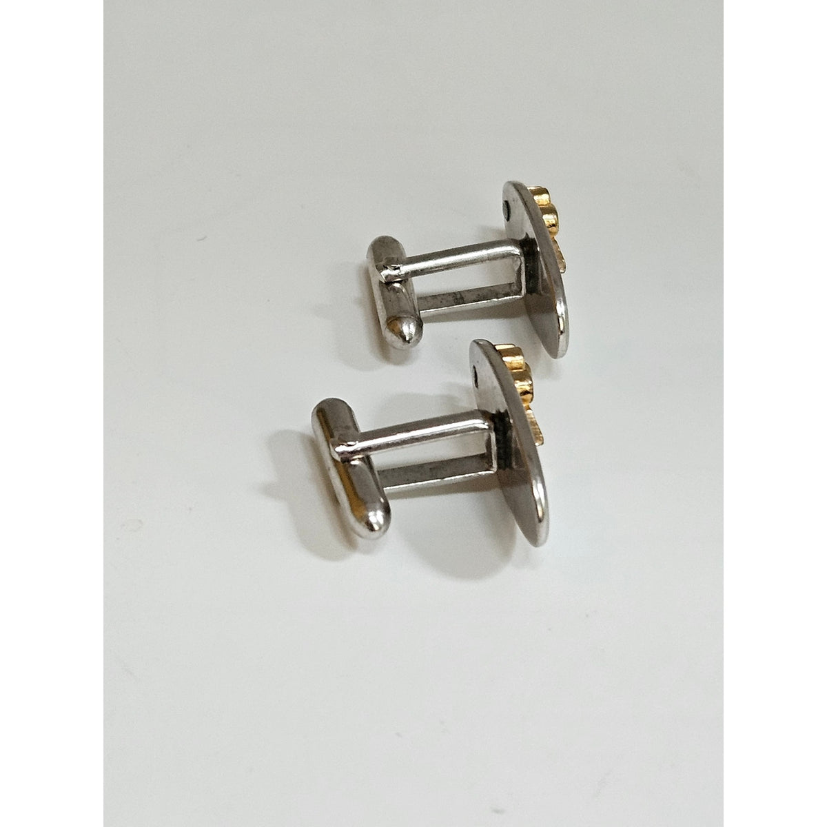 MCM Swank Fleur de Lis Cufflinks