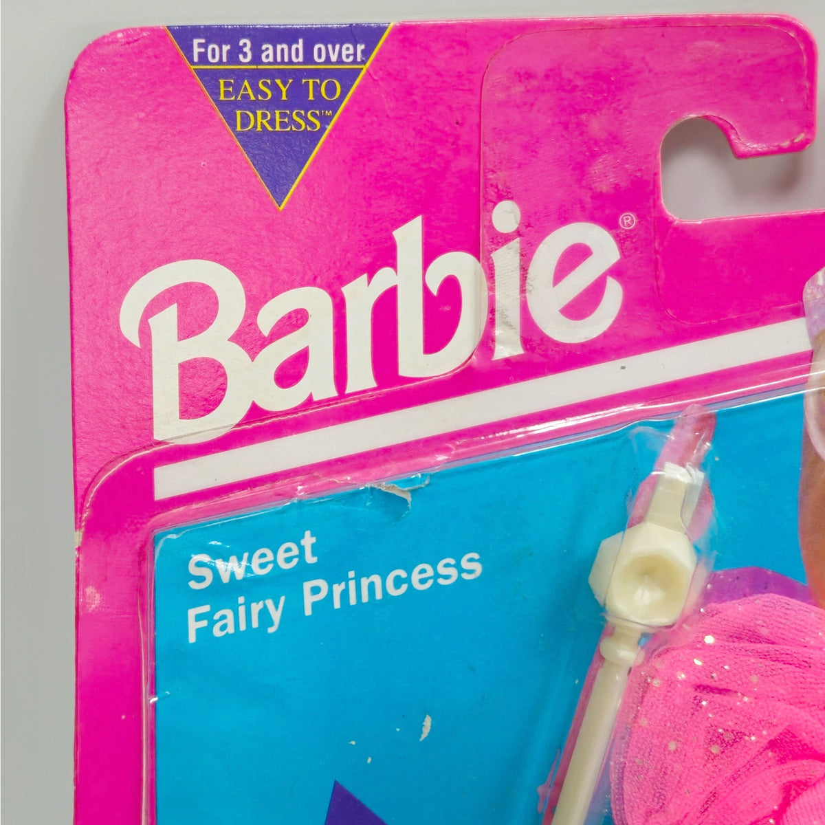 1994 Barbie Sweet Fairy Princess Pink Dress