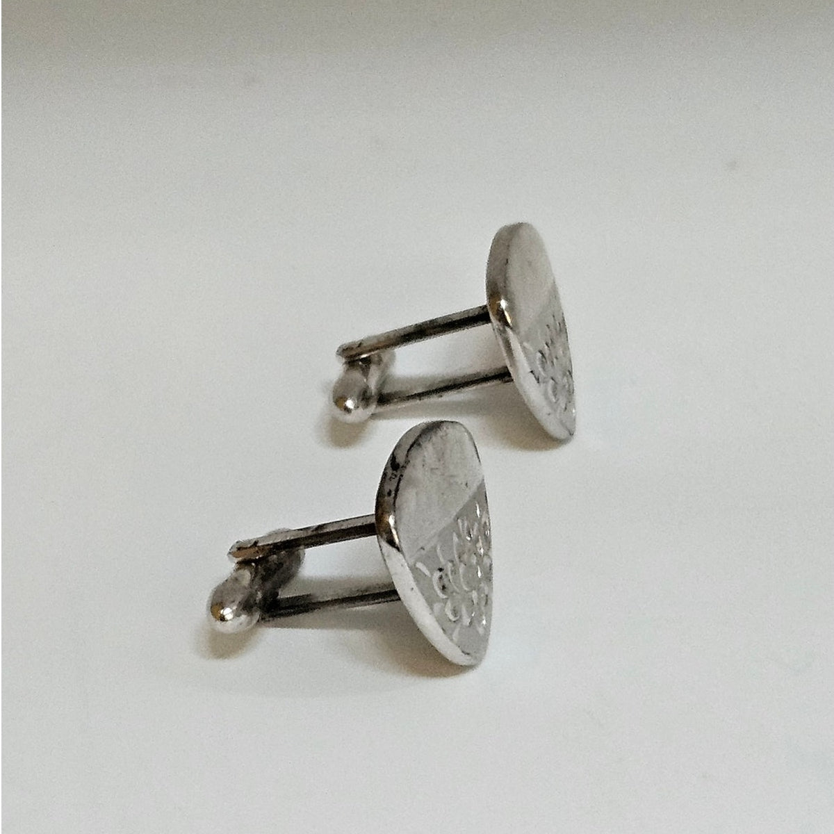 MCM La Mode Sterling Silver Cufflinks