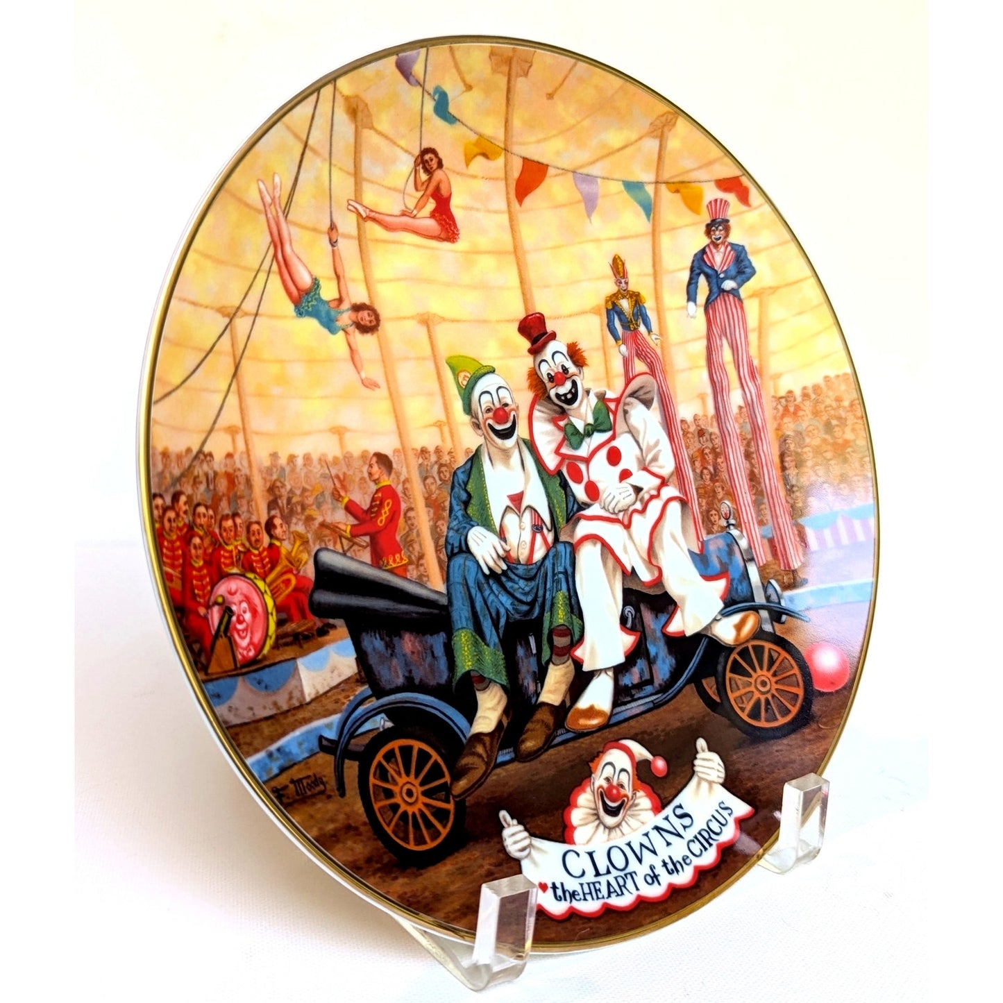 1982 Ringling Bros. Clowns Collectors Plate