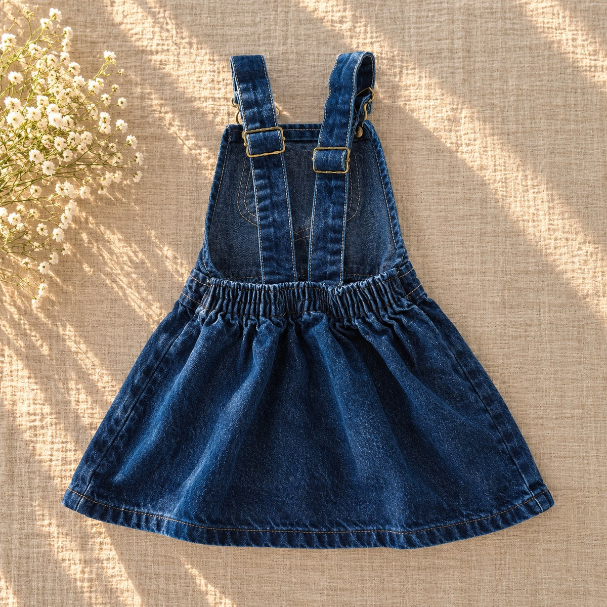 1980s OshKosh B'Gosh Denim Jumper | Girls 18M