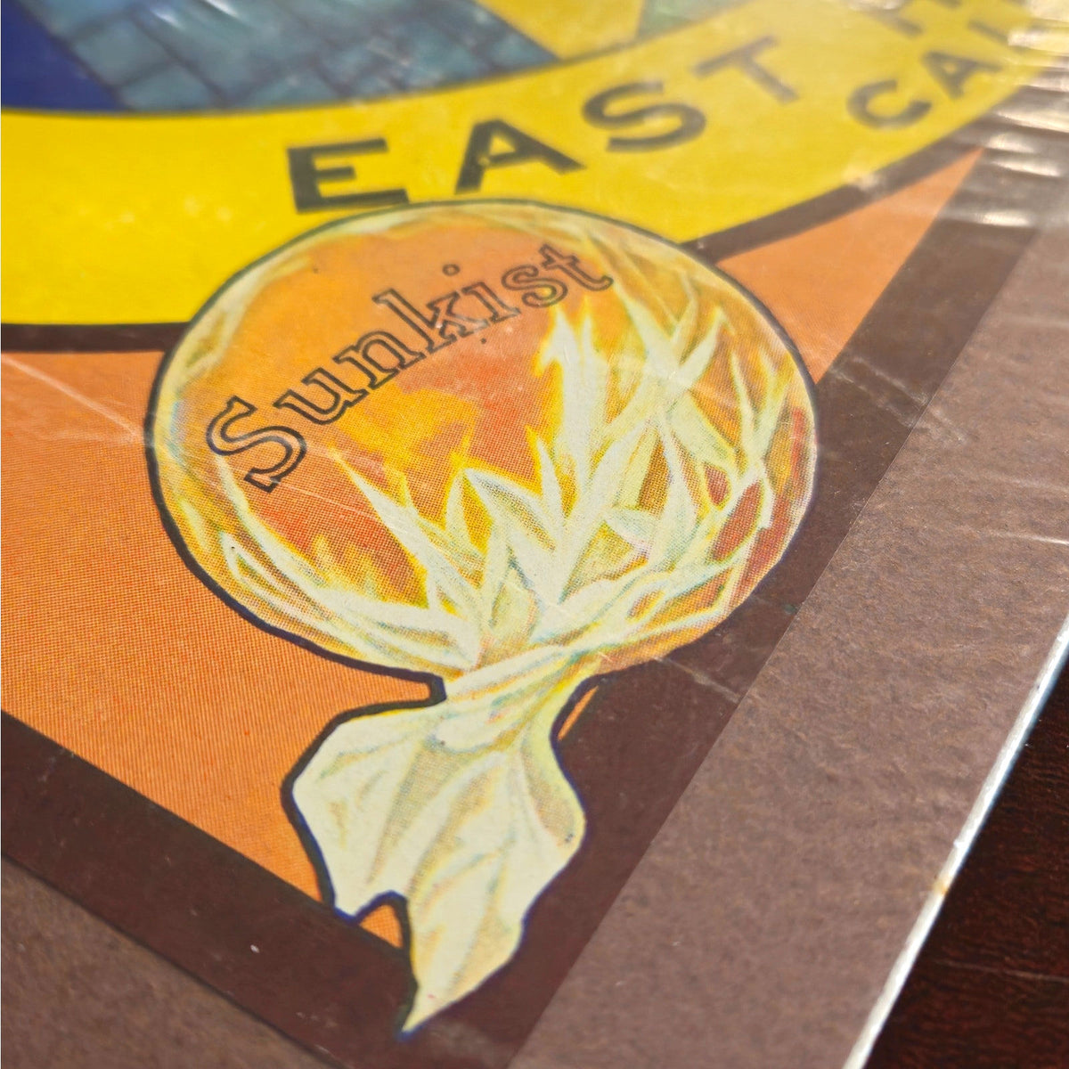 Print of 1930s California Double A Brand Citrus Crate
