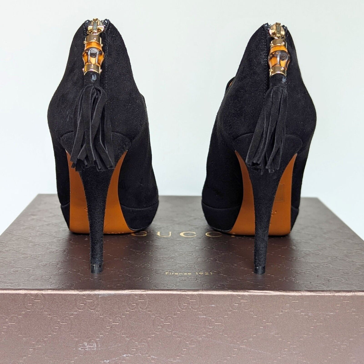 Gucci Betty High Heel Platform Bootie | Women's 36.5 / 6.5