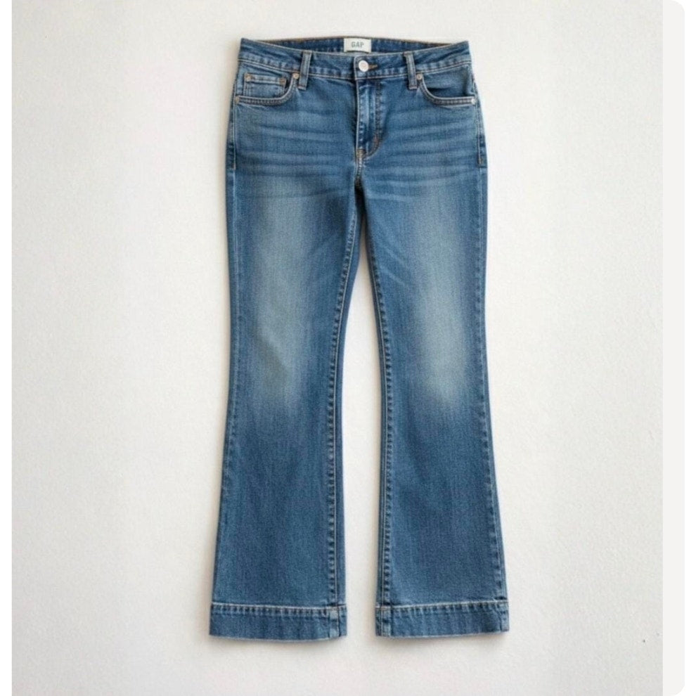 Y2K Low Rise Gap Long & Lean Jeans | Women's 8
