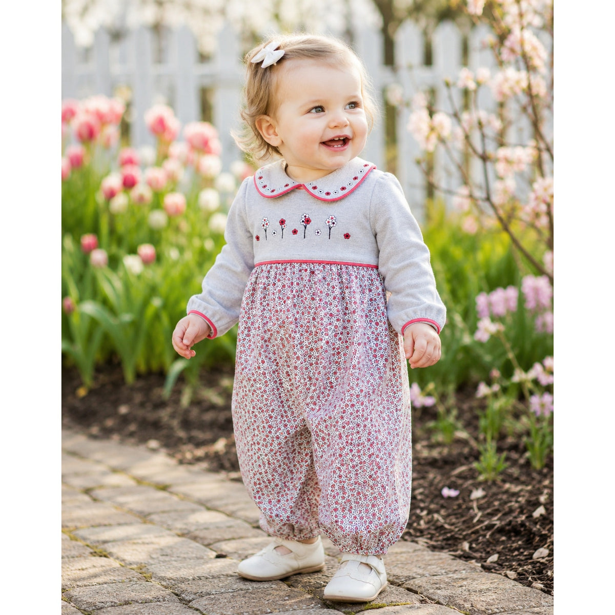 1990s Class Club Baby Girl Romper | Size 18M