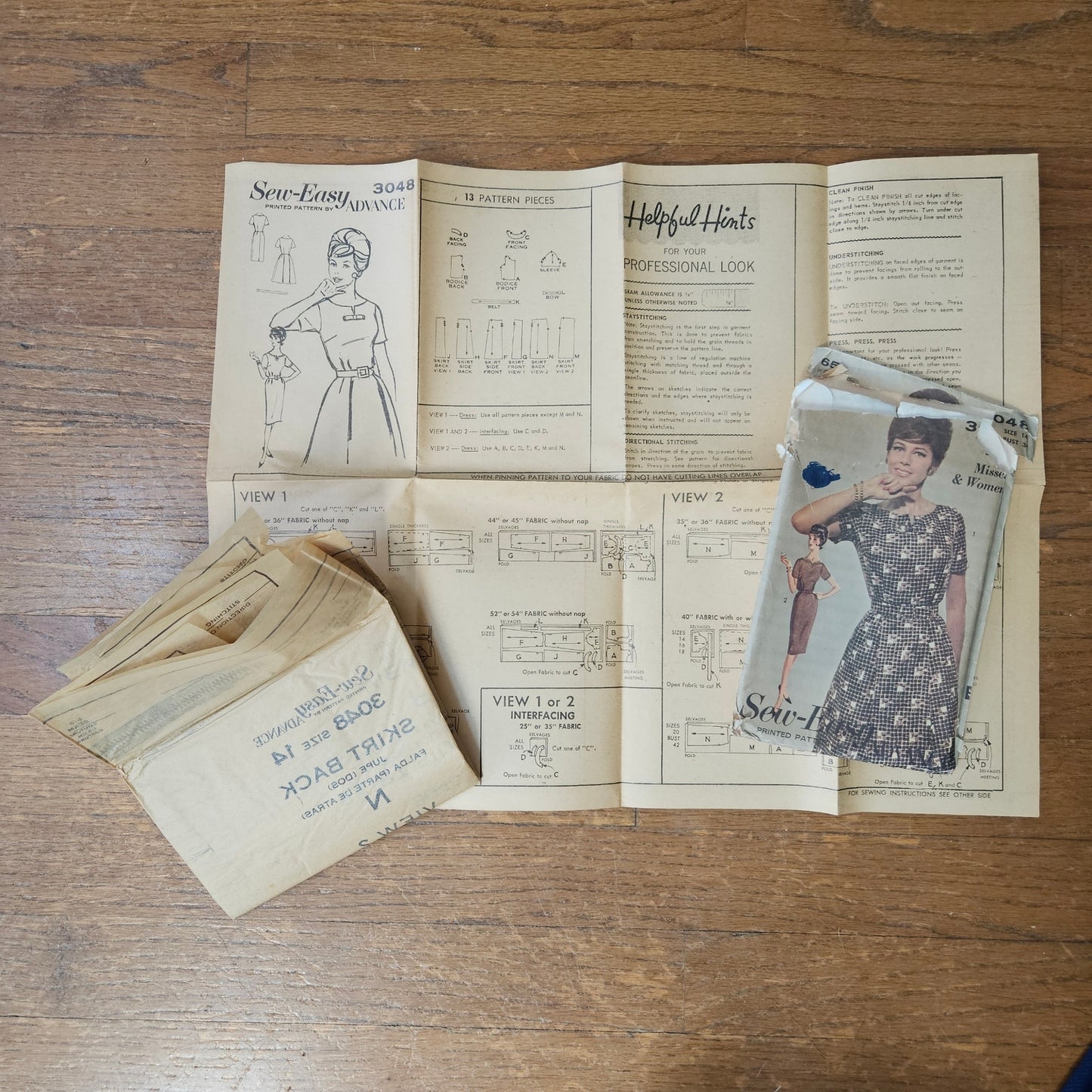 1960s Jackie O Mod Sheath Dress Pattern