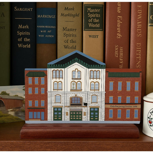 1995 Cat's Meow Village Fulton Opera PA House Shelf Sitter