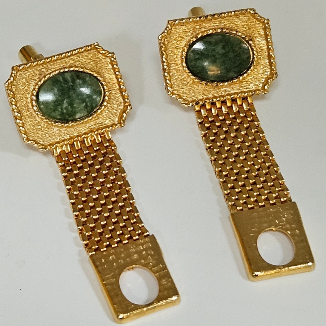 MCM Destino Nephrite Jade Cufflinks