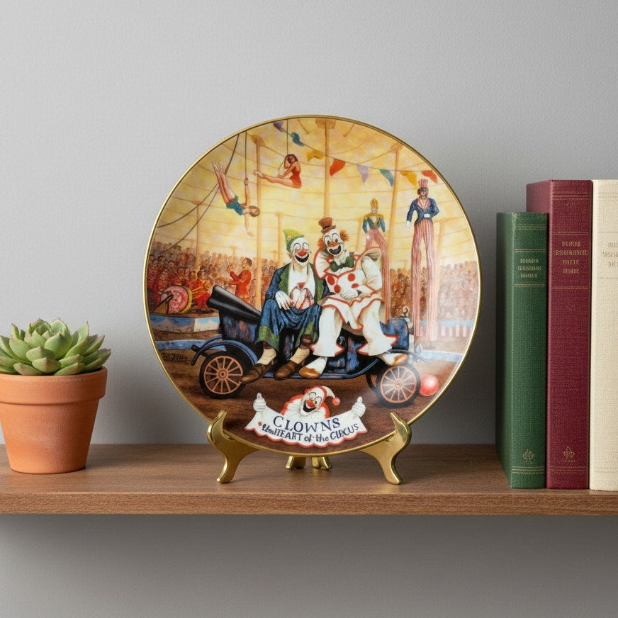 1982 Ringling Bros. Clowns Collectors Plate