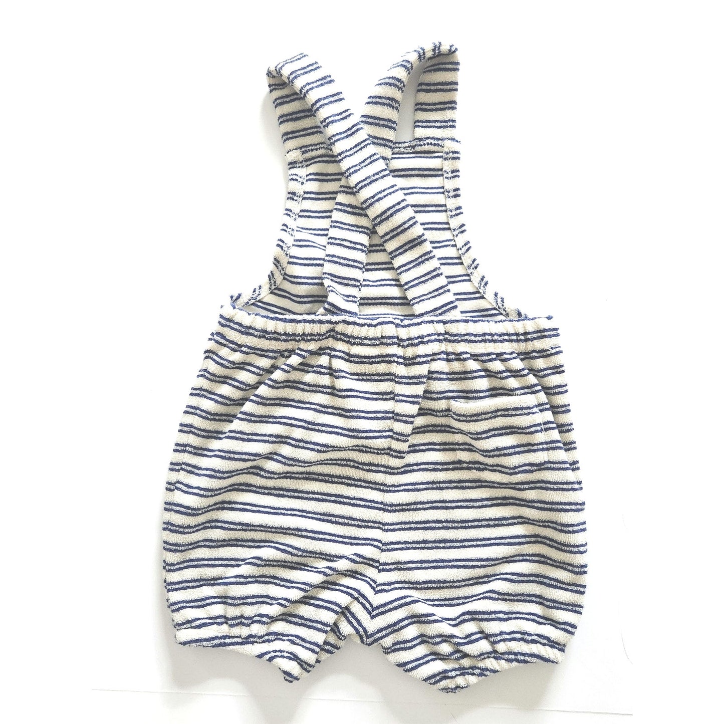 ⚓ Janie and Jack | Merchant Marine Striped Terry Romper | Baby 6-12M