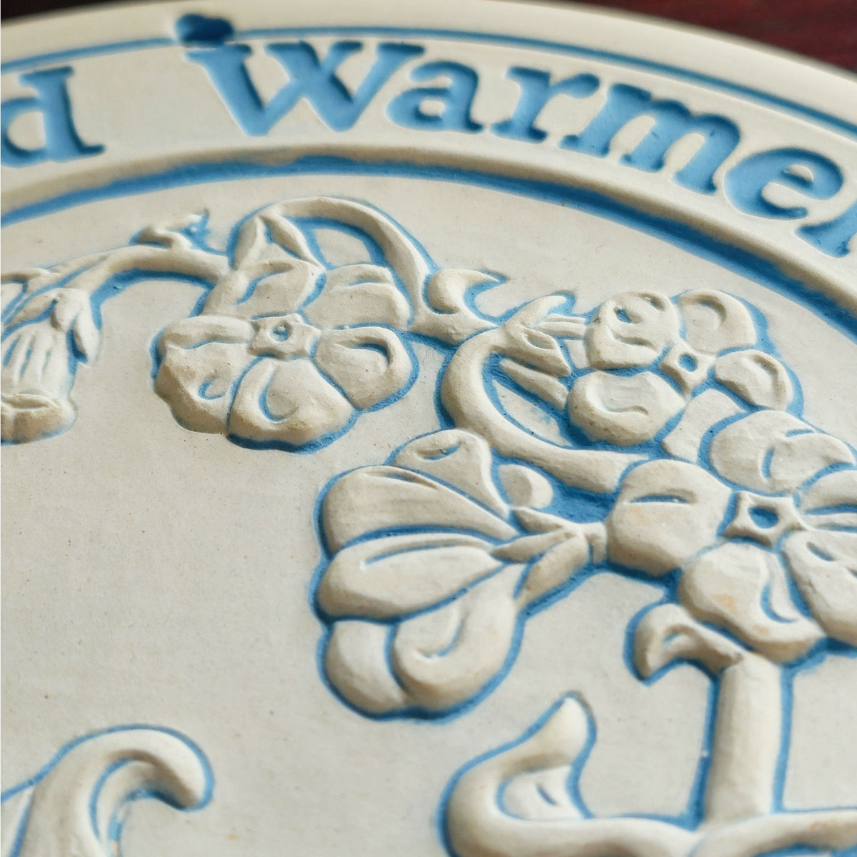 1989 Handmade Stoneware Bread Warmer