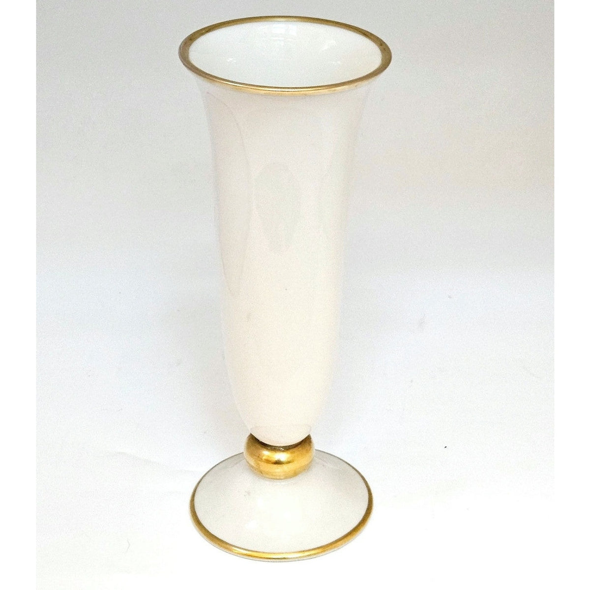 1950s Lindner Küps Bavaria Trumpet Vase