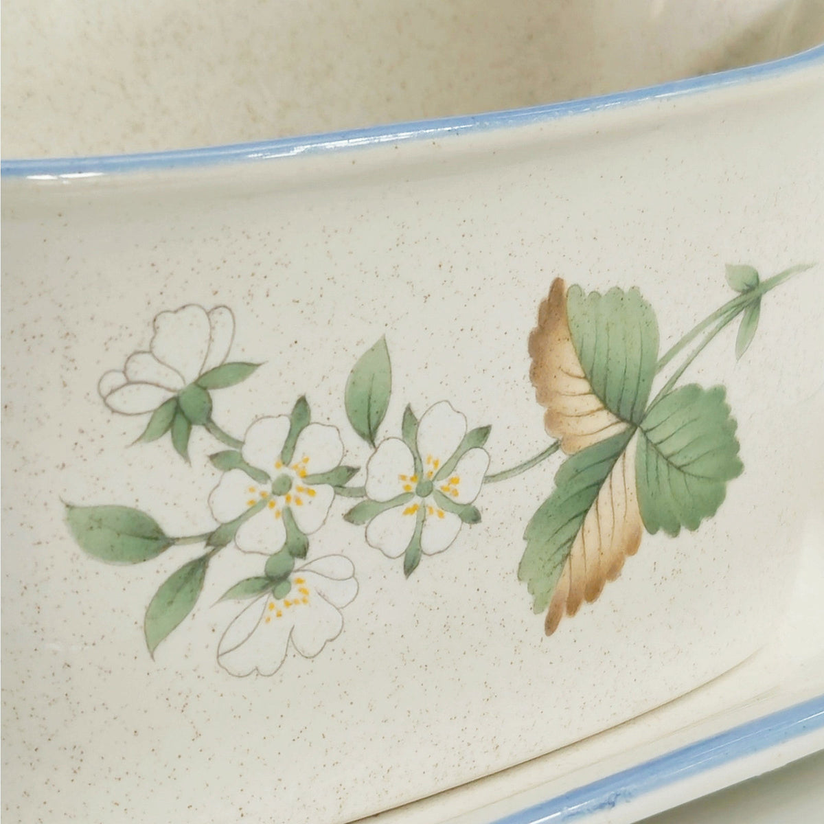 1980s Savoir Vivre "Luscious" Strawberries Gravy Boat