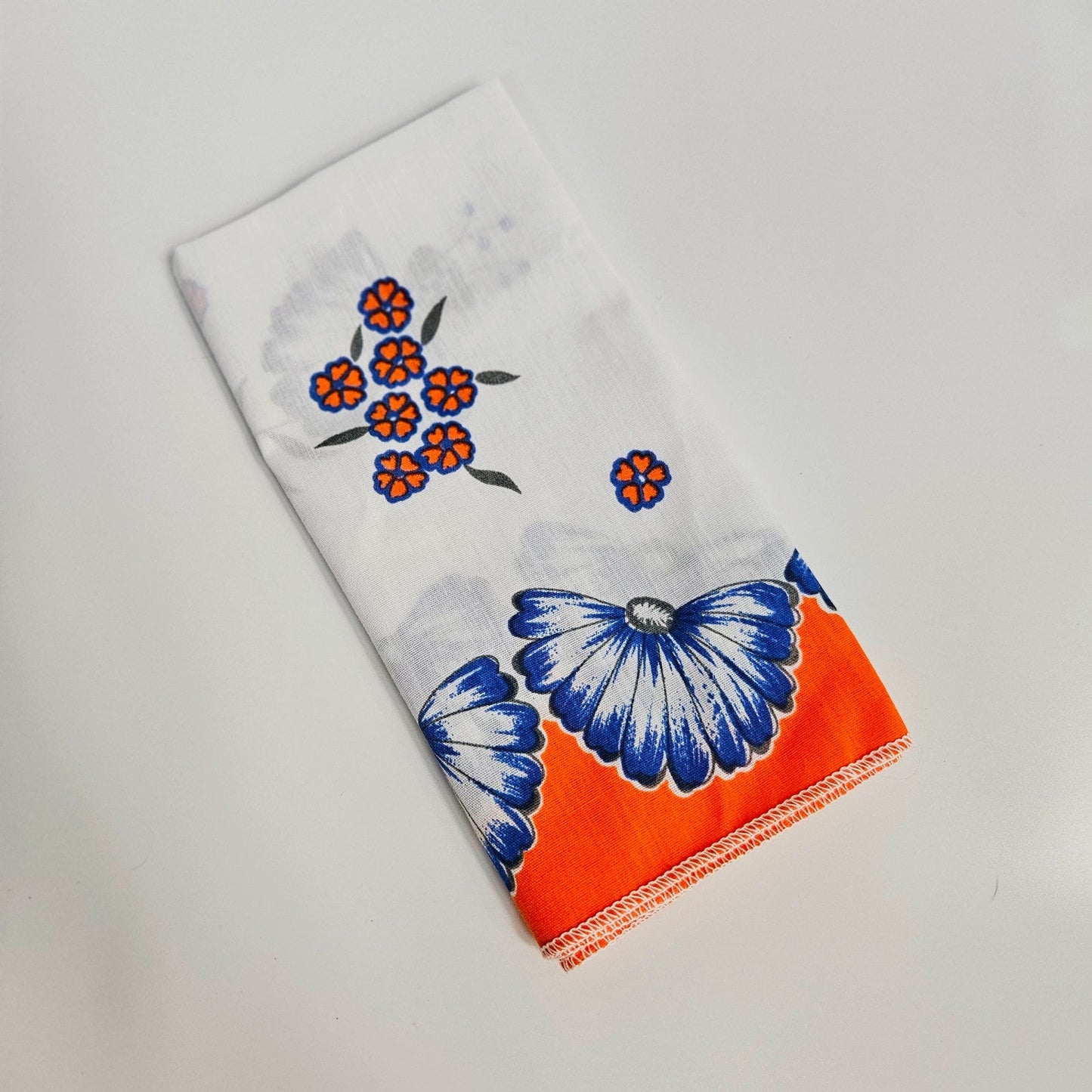 1960s Mod Floral Cloth Napkins
