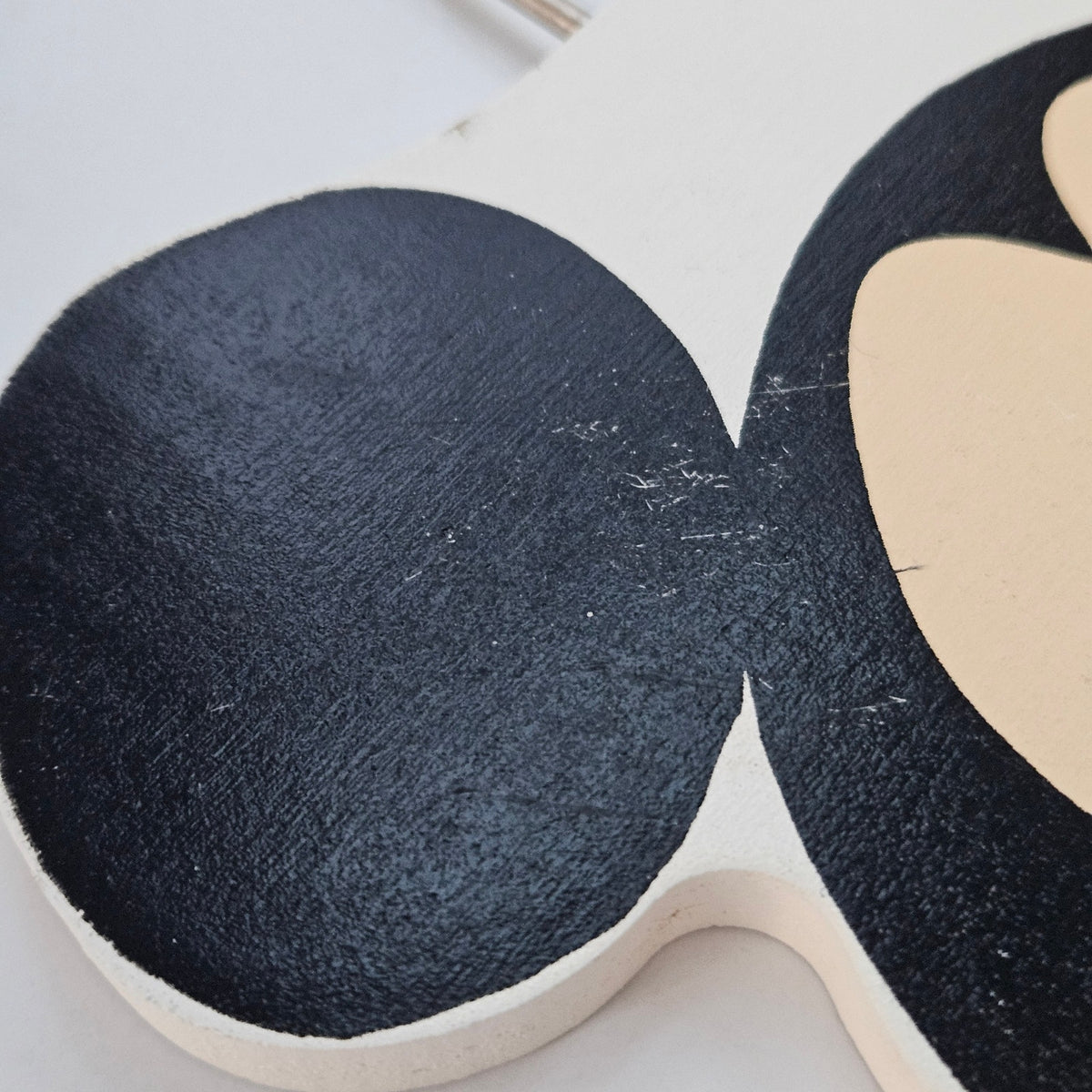 1960s Disney Mickey Mouse Wooden Hanger