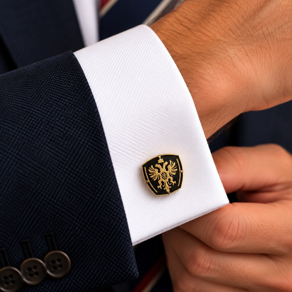 MCM Double Headed Eagle Cufflinks