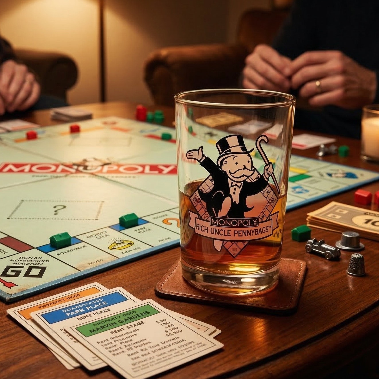 Complete 1996 McDonald’s Monopoly Glass Set (6)