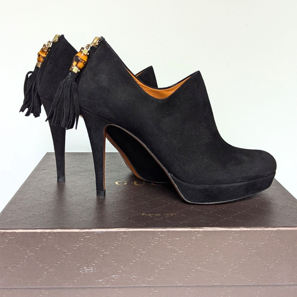 Gucci Betty High Heel Platform Bootie | Women's 36.5 / 6.5