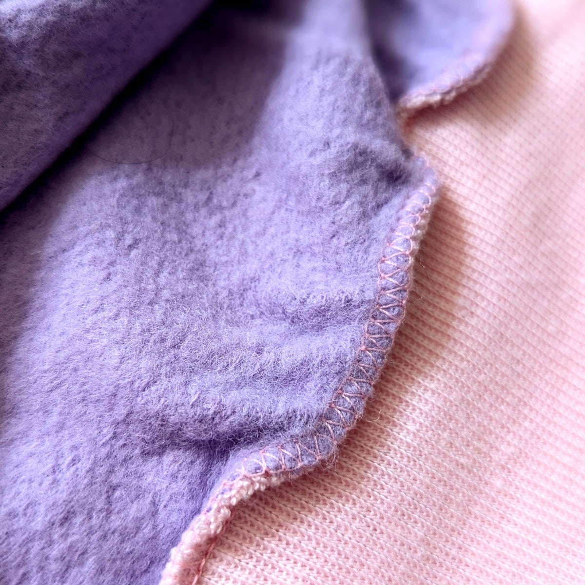 Vintage 1980s On the Move Pink & Purple Zip Sleeves Sweatshirt | Girls L / 14