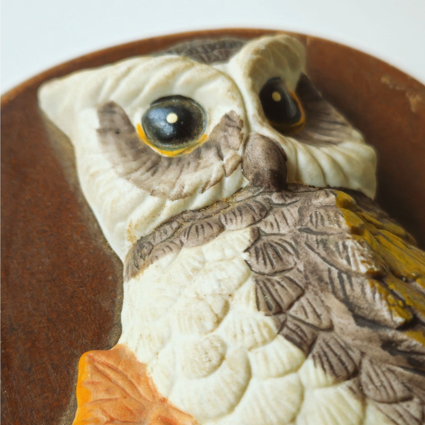 1970s Owl Wall Plaque