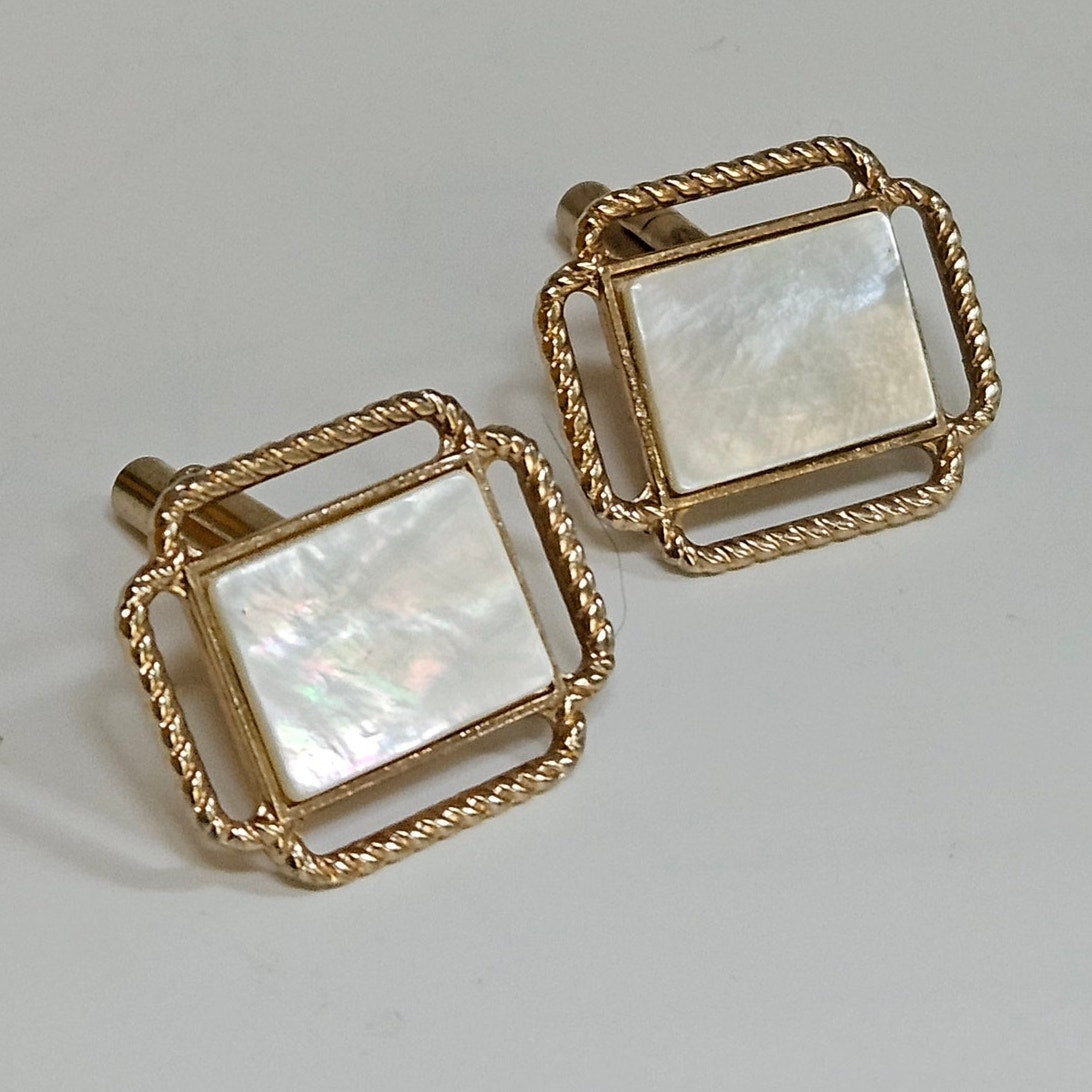 MCM Mother of Pearl Cufflinks