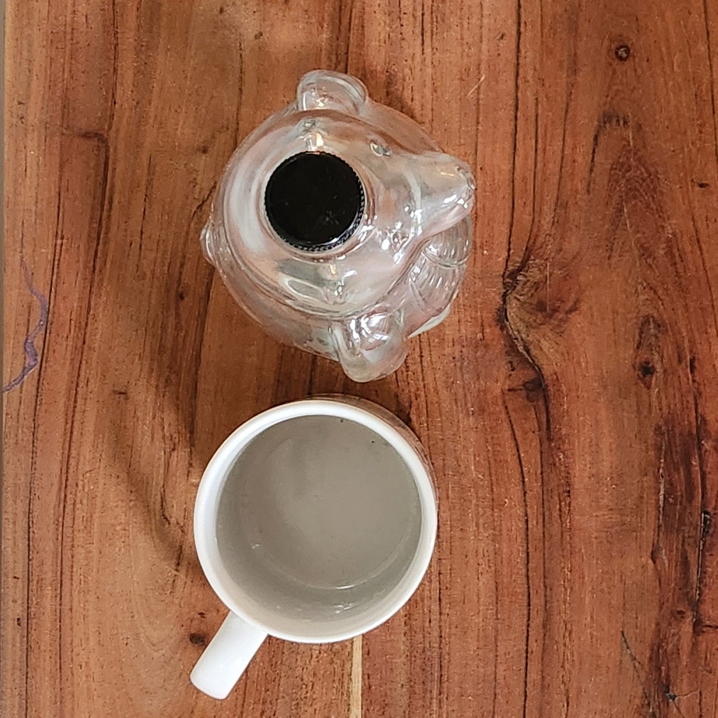 Vintage Christmas Hot Cocoa Gift Bundle | Teddy Bear Mug + Polar Bear Bottle