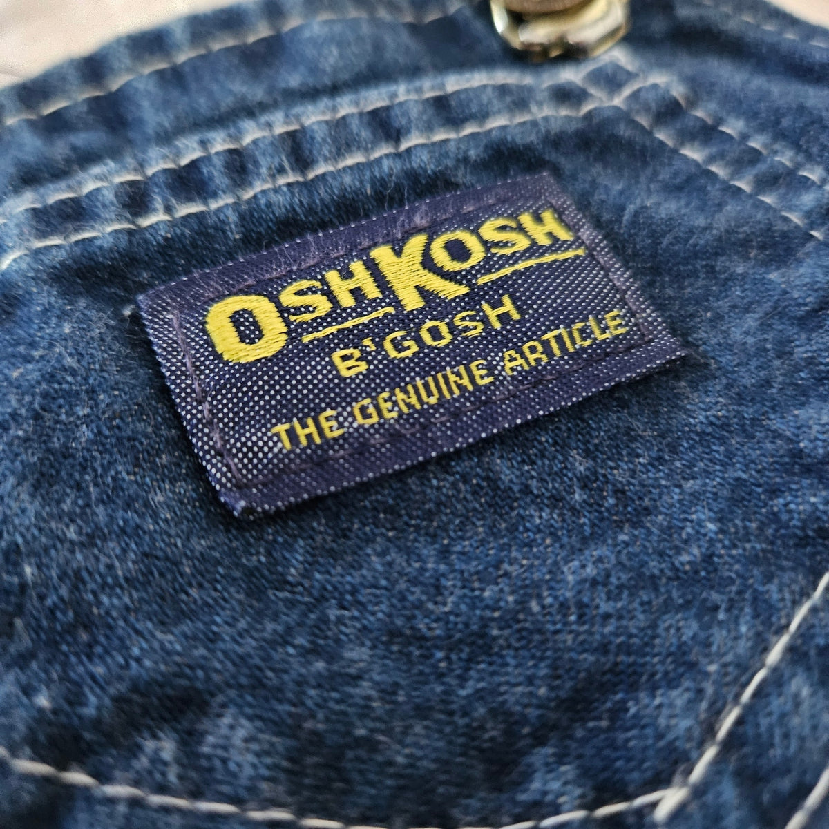 1980s OshKosh B'Gosh Denim Jumper | Girls 18M