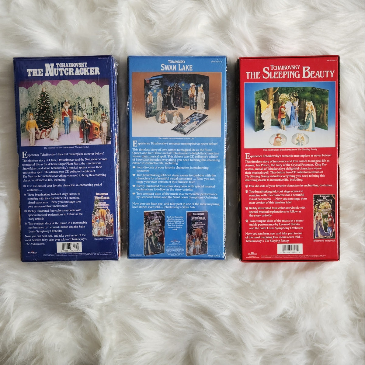 NIB Vintage Tchaikovsky Gift Edition 3-Set